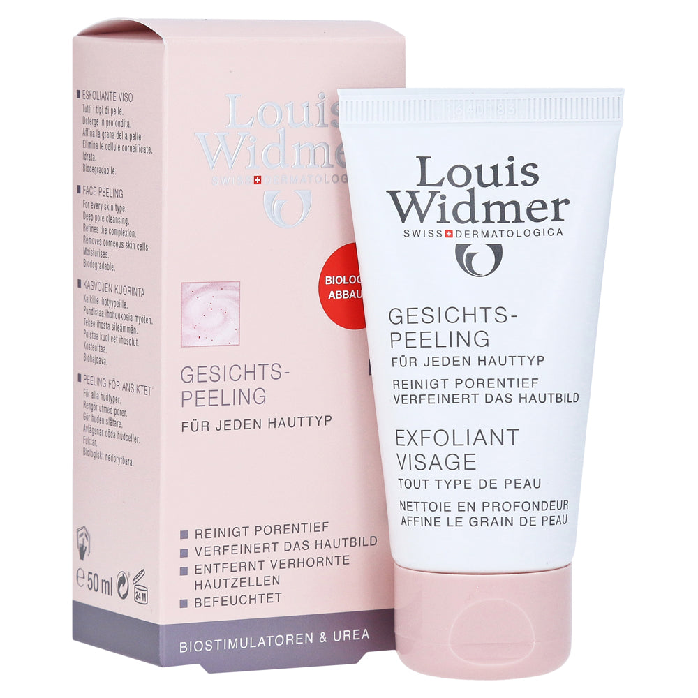 Louis Widmer Face Peeling Lightly Scented 50 ml