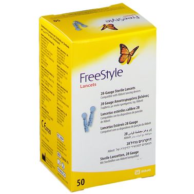 Freestyle Lancets 50 pcs