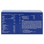 Nutritional information on the back of the package