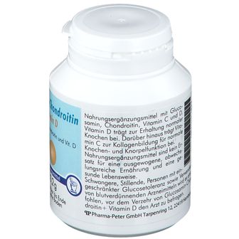 Glucosamine Chondroïtine + Capsules de vitamine D 90 CAP