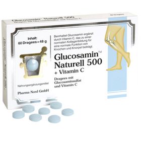 Pharma Nord Glucosamin Naturell 500 mg Drages 60 buc