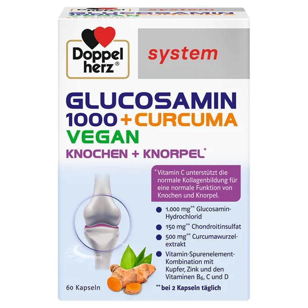 Doppelherz Glucosamine 1000 + Curcuma 60 Capsules