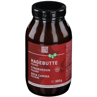 Fianchi di rose biologiche in polvere 300 g