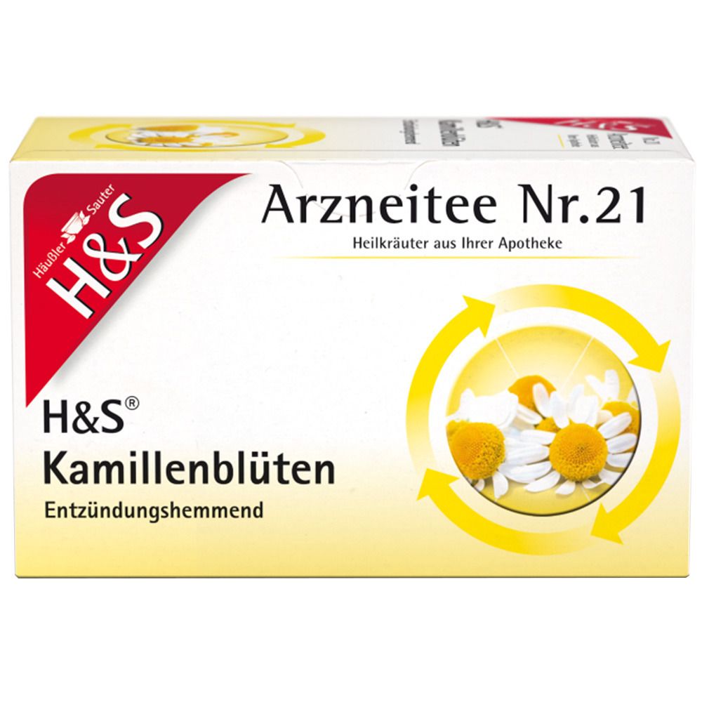 H&S Chamomile Flower Tea 1 Box