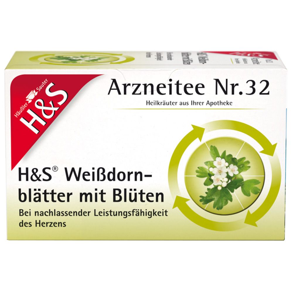 H&S Hawthorn Leaves with Flowers 1 box