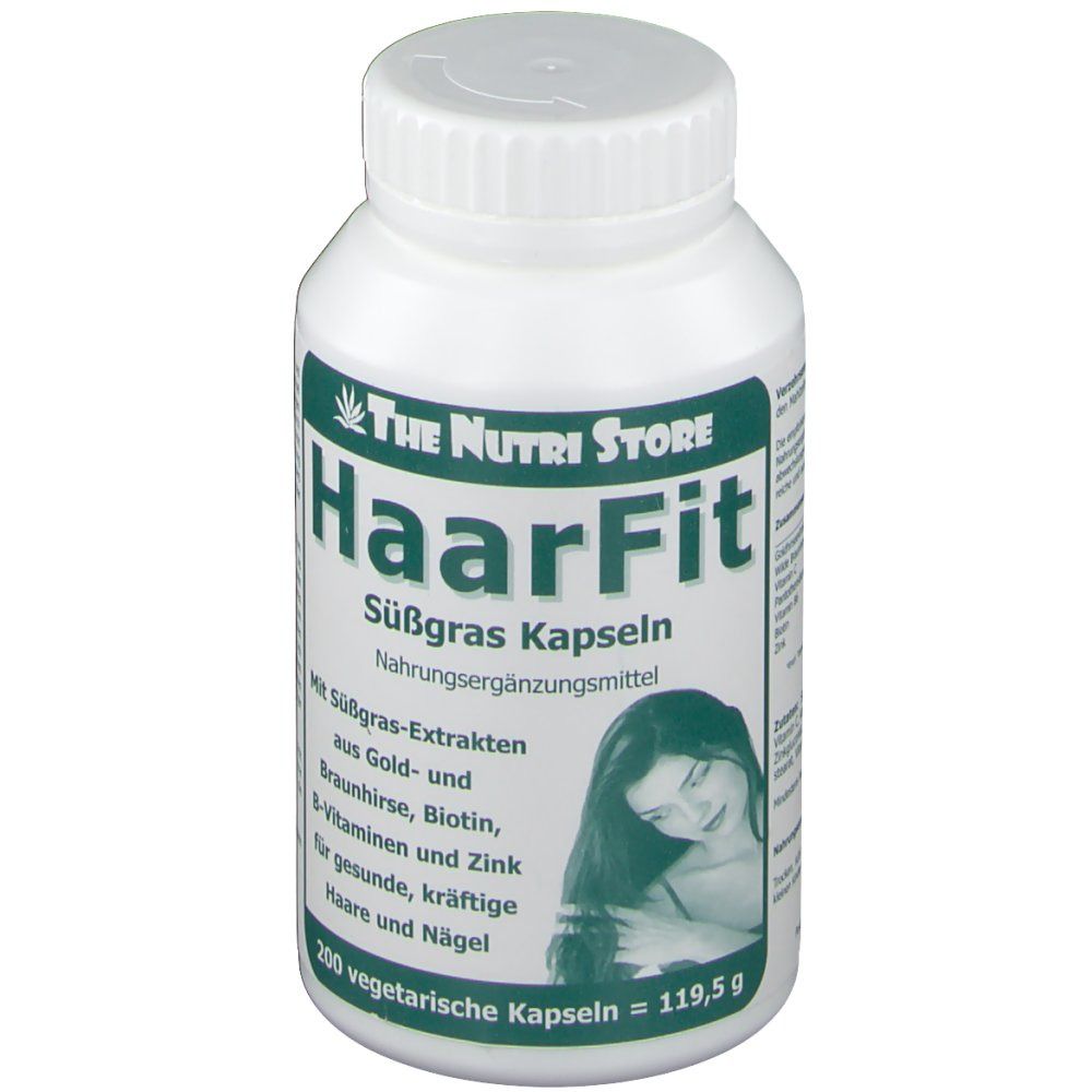 Sweet Grass Hair Fit Veget. Capsules 200 pcs