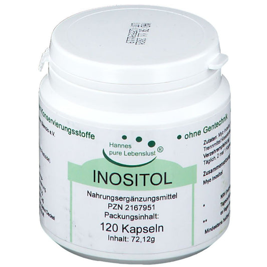 Hannes Pure Inositol Vegi Capsules 120 pcs