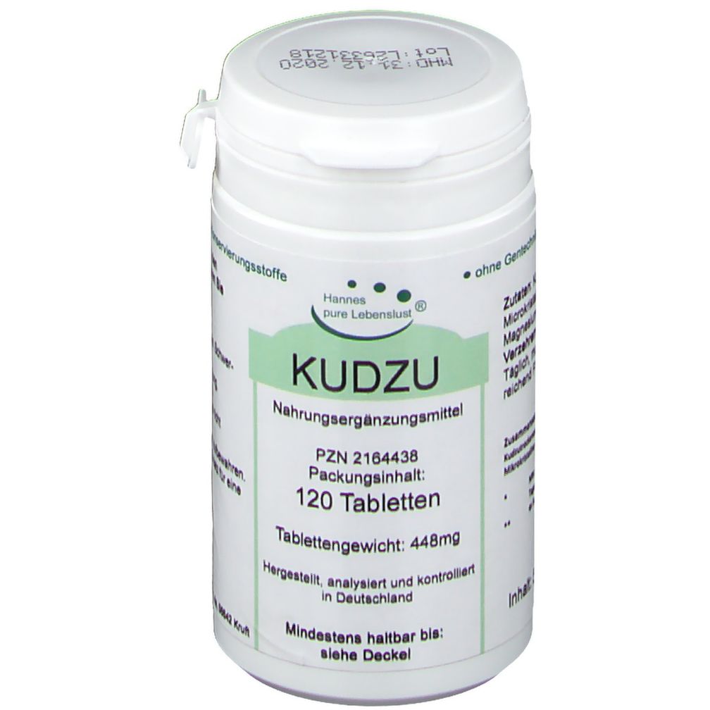 Hannes Pure Kudzu Tablets 120 pcs