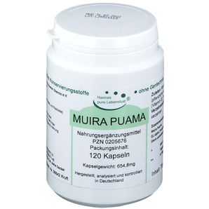 Hannes Pure Muira Puama Vegi Capsules 120 Cap