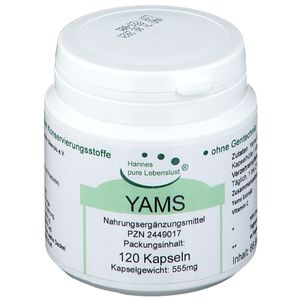 Hannes Pure Yam Capsules 120 stk