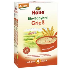 Holle Organic Baby Food Semolina 250 g