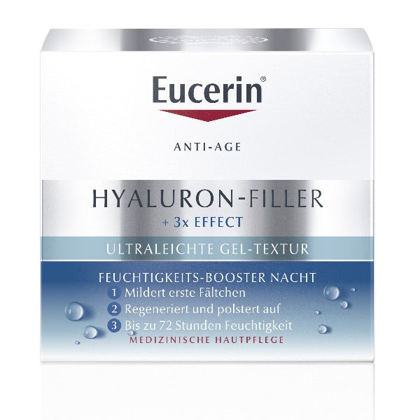 <tc>Eucerin</tc> Hyaluron-Filler 3x Vaikutus Kosteuttava Yövoide 50 ml
