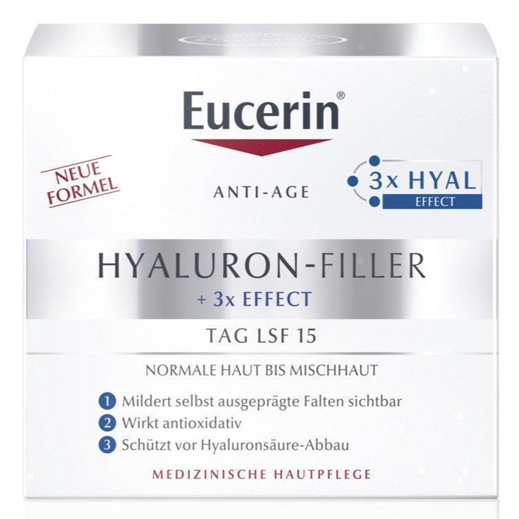 Eucerin Hyaluron-Filler Day Cream for Normal to Combination Skin SPF15 - VicNic.com