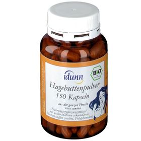 idunn Organic Rosehip Powder Capsules 150 cap