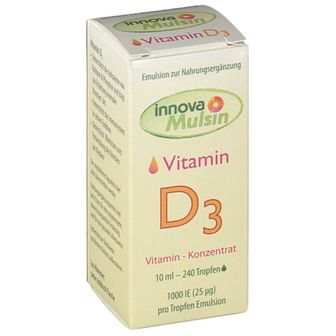 Innova Mulsin vitamin D3 sjunker 10 ml