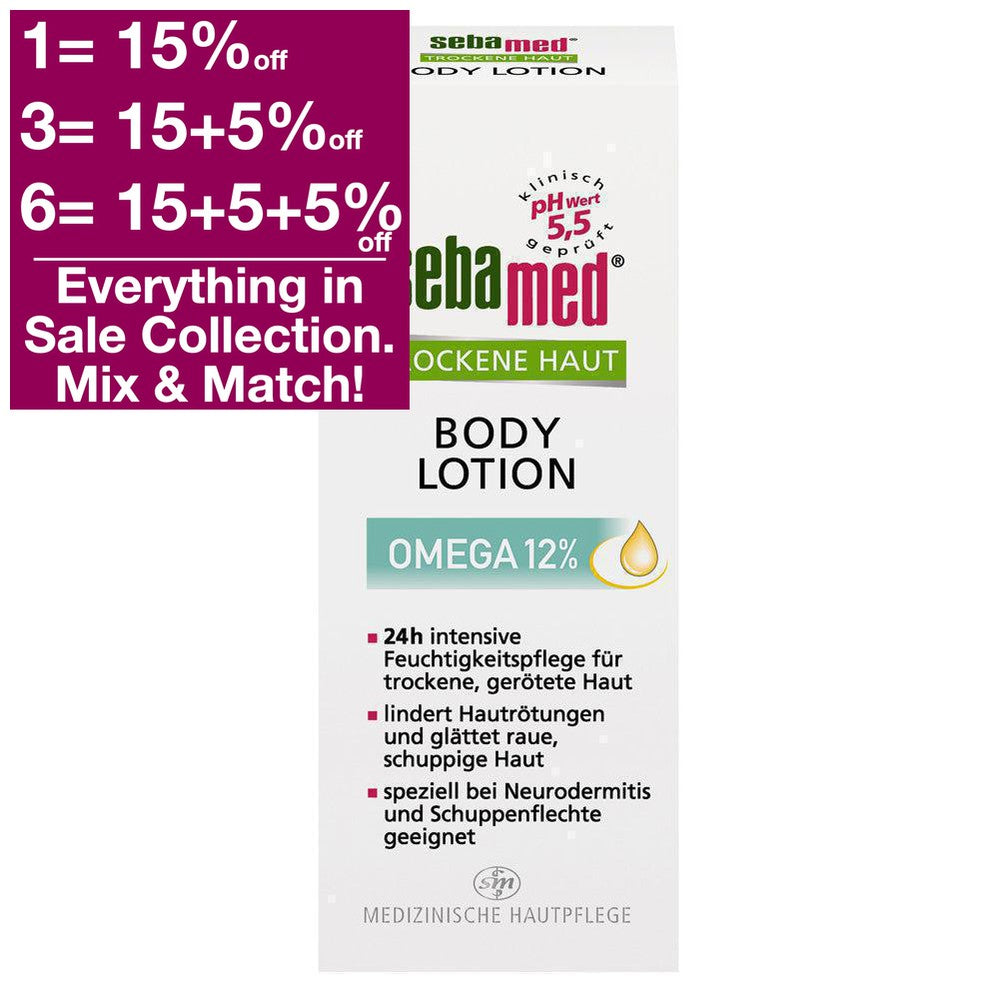 Sebamed Dry Skin Body Lotion Omega 12% 200 ml