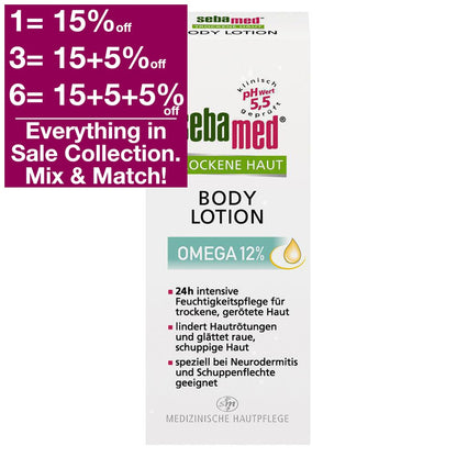 Sebamed Dry Skin Body Lotion Omega 12% 200 ml