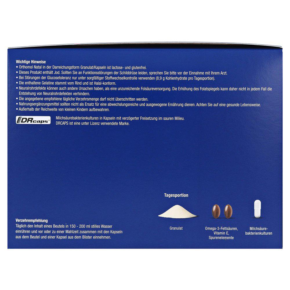 Side of the package with consumption recommendation