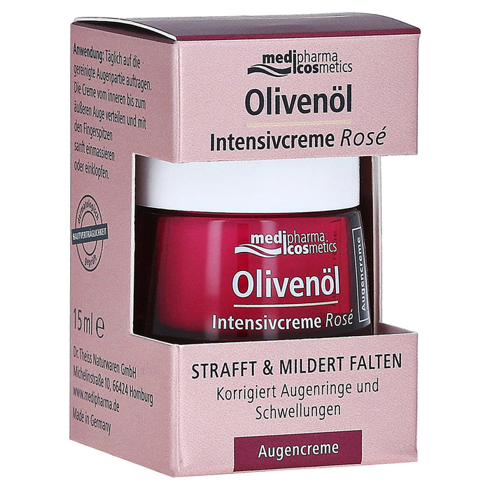 Medipharma Olive Oil Intensive Cream Rose Eye Cream 15 ml