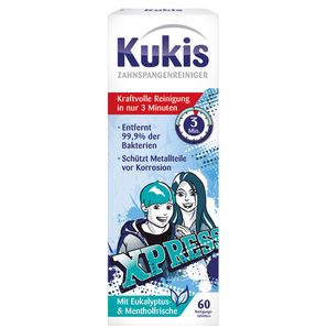 Kukis Braces Cleaner 2X30 pcs