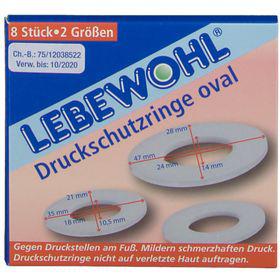 Lebewohl Pressure Protection Rings - Oval 8 pcs