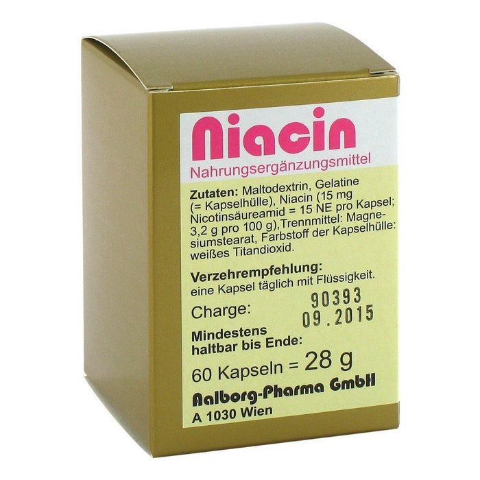 Niacin Capsules 60 pcs