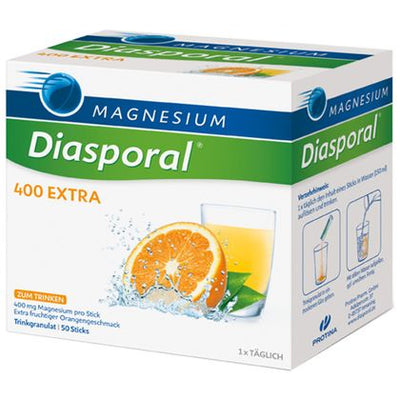 Magnesium Diasporal 400 Granuli Extra da Bere per il Supporto Muscolare 50 pz