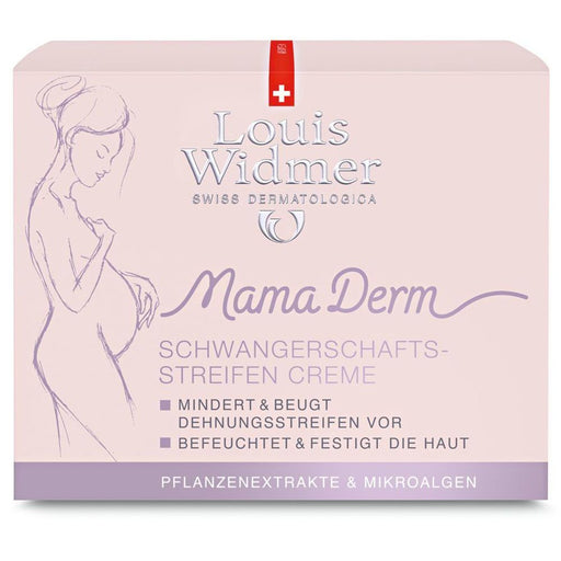Louis Widmer MamaDerm Stretch Marks Prevention Cream Lightly Scented 250 ml - VicNic.com