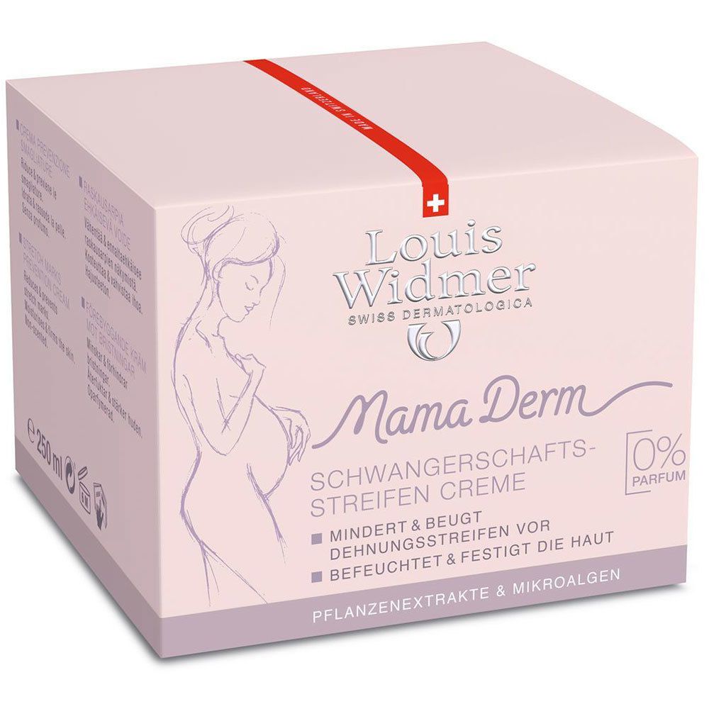 Louis Widmer MamaDerm Stretch Marks Prevention Cream (No perfume) 250 ml