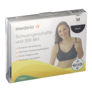 Medela Maternity & nursing Bra - Black M 1 pcs