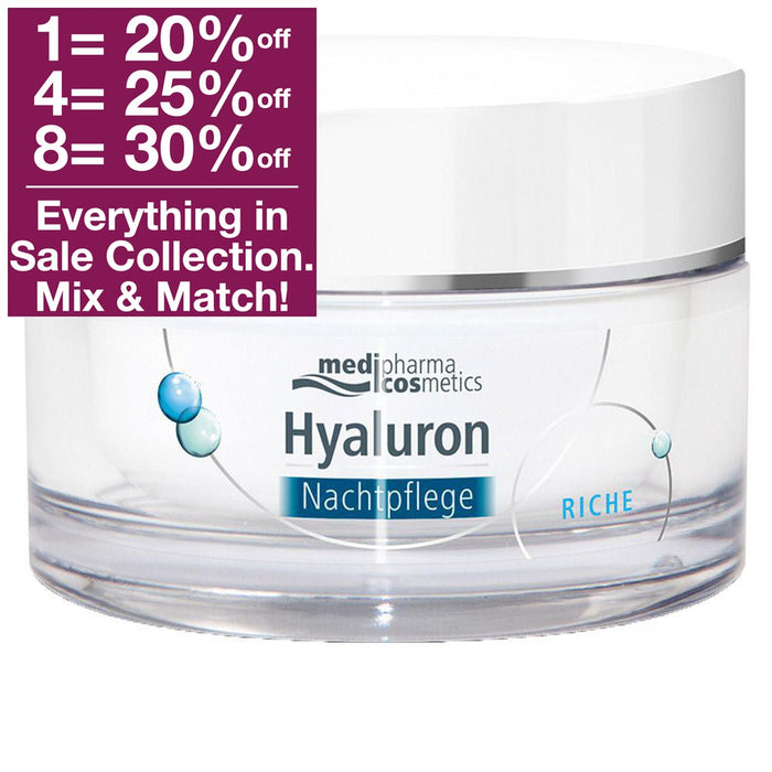 Medipharma Hyaluron Night Cream Riche (Crucible) 50 ml
