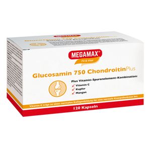 Megamax Glucosamine 750 Chondroitin Plus Capsules 120 Cap