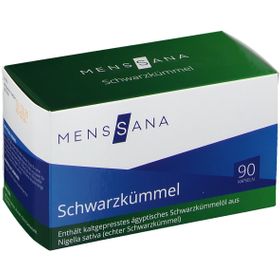 MensSana juodųjų kmynų kapsulės 90 vnt