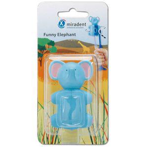 Miradent Children Toothbrush Holder Funny Elephant 1 pcs