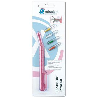 Miradent Pic-Brush Intro Kit - Pink transparent 1 set