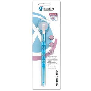 Miradent Plaque Mirror -Blue透明1 PC