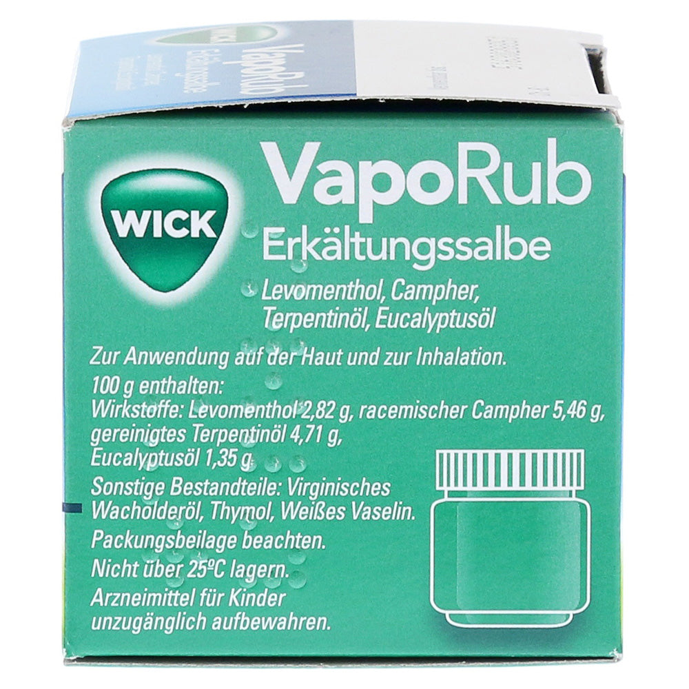 Wick VapoRub Ointment For Colds 50 g
