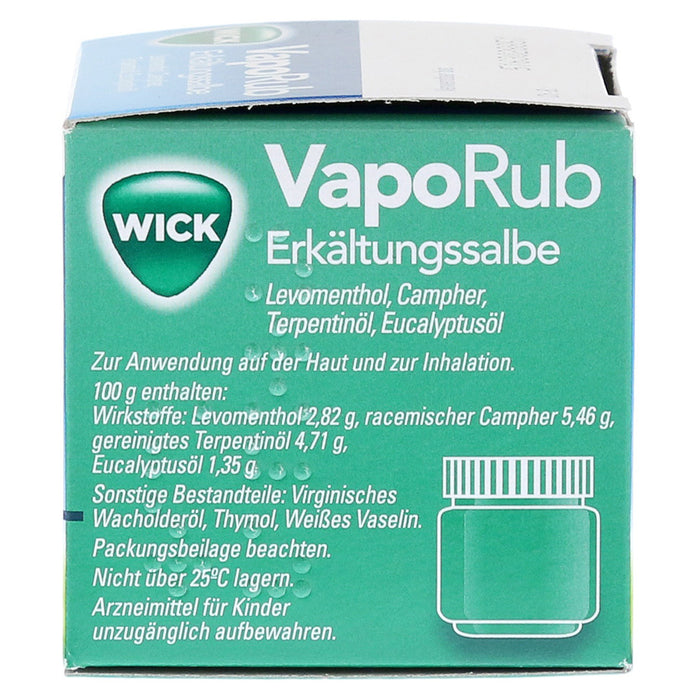 Wick VapoRub Ointment For Colds 50 g