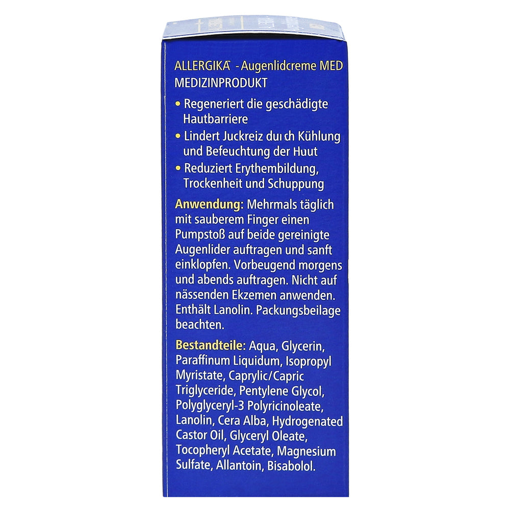 Allergika Eyelid Cream for Eyelid Hydration 15 ml