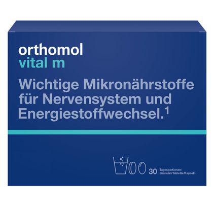 Orthomol Vital M Granules/Tab/Cap Grapefruit - for Men - 30 days