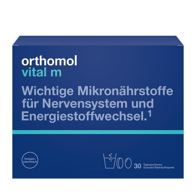 Orthomol Vital M Granules/Tab/Cap Orange - Men Supplement