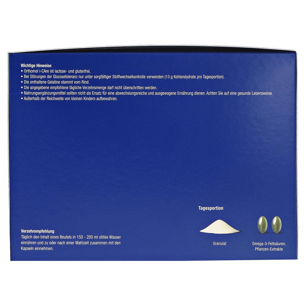 <tc>Orthomol</tc> תוסף i-Care לחיוניות מקיפה 30 יום