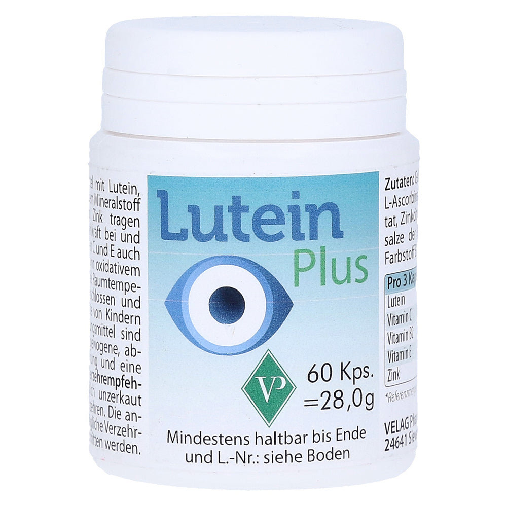Lutein plus 6 mg kapslar 60 st