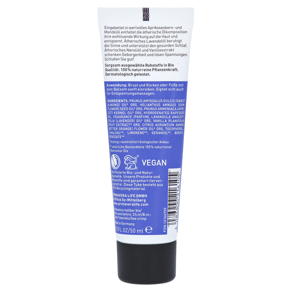 Primavera miega gerai balzamas 50 ml