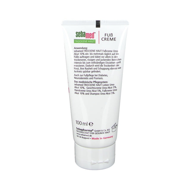 Sebamed suhe kože popravak stopala za stopala 10% urea 100 ml