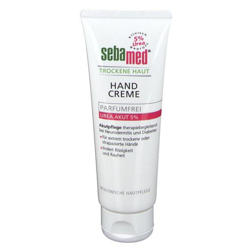 Sebamed Dry Skin Perfume Free Hand Cream Urea 5% 75 ml tube
