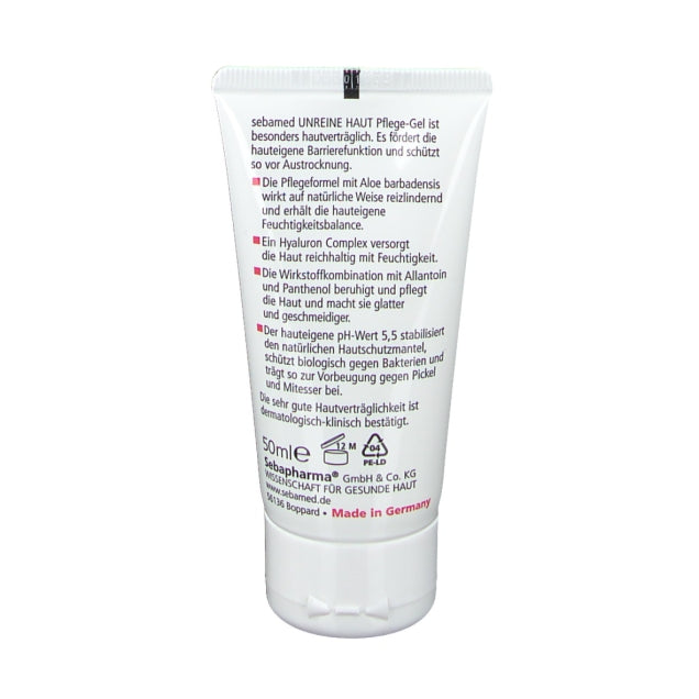 Sebamed Clear Face Care Gel 50 ml back