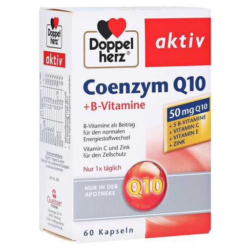 Doppelherz Activ Coenzyme Q10 + B Vitamins Capsules 60 pcs