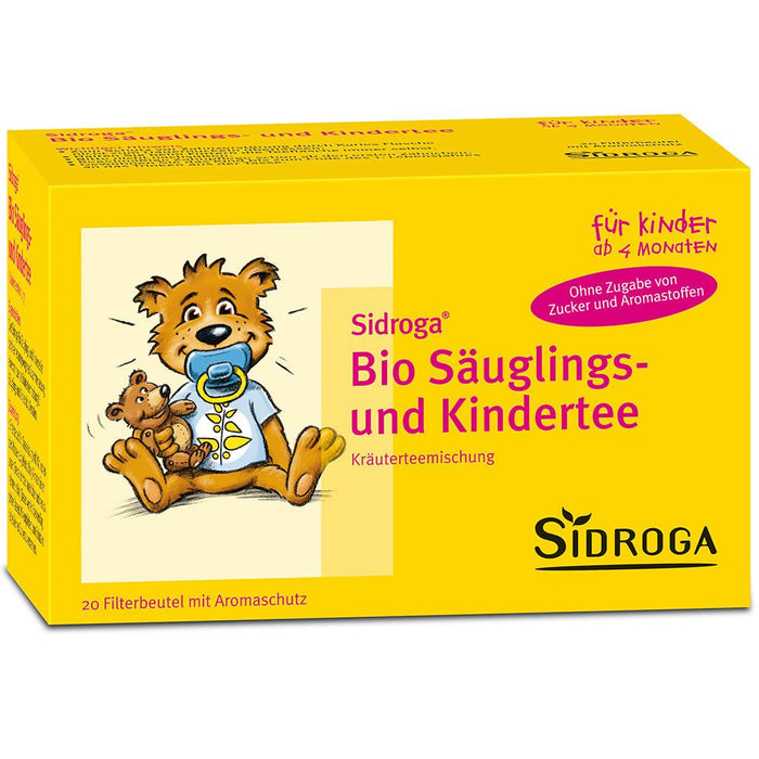 Sidroga Organic Tea for Infant and Children 1 box