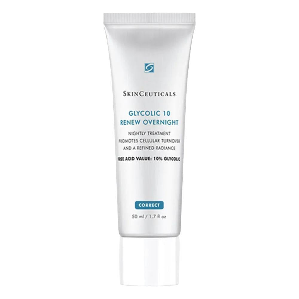 SkinCeuticals Glycolic 10 Renew Overnight 50 ml - Innovative Overnight Exfoliating Cream for Radiant Skin by Morning